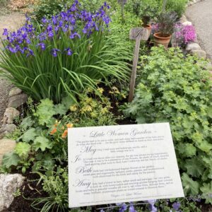 The garden outside the historic home of Louisa May Alcott, author of Little Women, features plantings based on the book.
Students might help maintain the grounds at a local historic site as a history extracurricular activity.