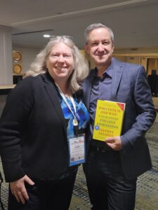Lisa Rielage and Jeff Selingo, author of Who Gets In and Why